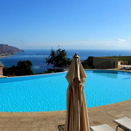 Taormina Bella Vista Apartment In Center With Pool By Taormina Holidays Exterior photo